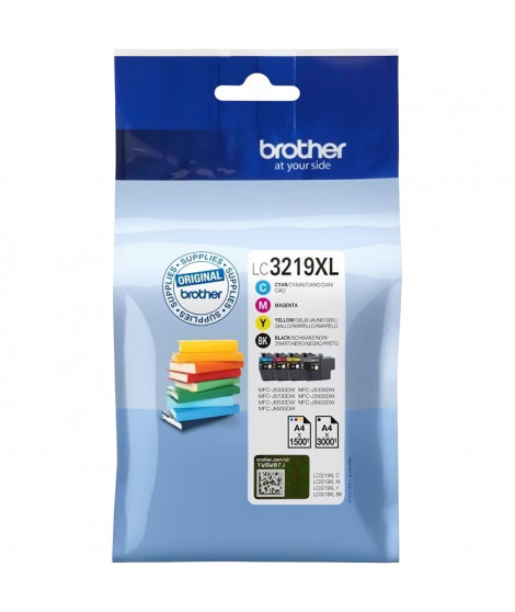 BROTHER Cartouche LC-3219XL - Noir, Magenta, Cyan, Jaune - XL