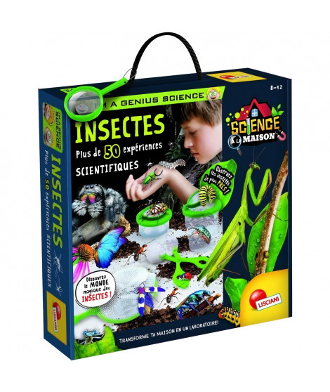 Génius Science - jeu scientifique - les insectes - LISCIANI