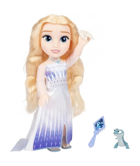 REINE DES NEIGES 2 - Poupée Elsa Snow Queen musicale - 38 cm - JAKKS - 480442