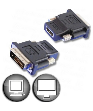 Adaptateur HDMI femelle / DVI mâle