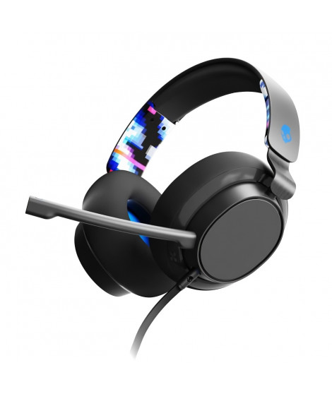 Casque Gaming Filaire PC & Playstation SKULLCANDY SLYR Noir/Bleu - Confortable et Performant