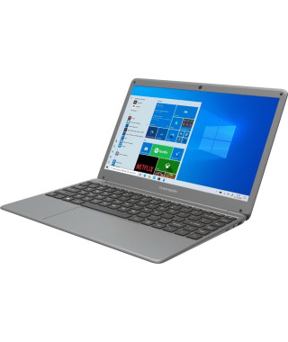 PC Portable THOMSON Aluminium 14,1 HD  - Intel Celeron - RAM 4 Go - Stockage 64 Go + 128 Go SSD - Windows 10 S - AZERTY