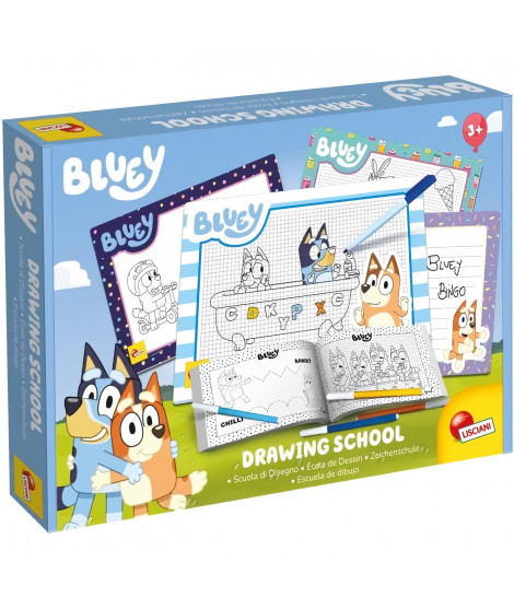 Ecole de dessin - Bluey drawing school - pour apprendre a dessiner - LISCIANI