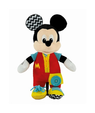 Clementoni - Montessori - Baby Mickey - Peluche a Habiller