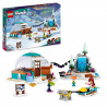 LEGO Friends 41760 Les Vacances en Igloo, Jouets d'Hiver avec Chiens de Traîneau, Mini-Poupées, pour Enfants Des 8 Ans