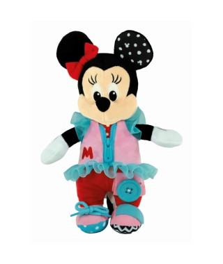 Clementoni - Montessori - Baby Minnie - Peluche a Habiller