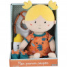 JEMINI Mon Premier Poupon June poupée de chiffon +/- 30 cm avec 4 accessoires