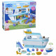 Figurine - PEPPA PIG - Le bateau de croisiere - Coffret de jeu a étages avec 17 pieces - Jouets préscolaires