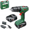 Perceuse visseuse a percussion Bosch EasyImpact 18V40 + (2xbatterie 2,0Ah) + chargeur AL18V-20 in carrying case