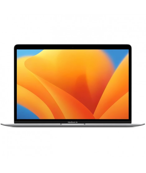 Apple - 13,3 MacBook Air (2020) - Puce Apple M1 - RAM 8Go - Stockage 256Go - Argent - AZERTY