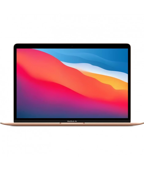 Apple - MacBook Air (2020) - Puce Apple M1 - 13,3 - RAM 8Go - Stockage 256Go - Or - AZERTY