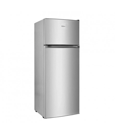 Réfrigérateur congélateur haut OCEANIC - OCEAF2D206S1 - 206L - Froid statique - L54 cm x H145 cm - Silver