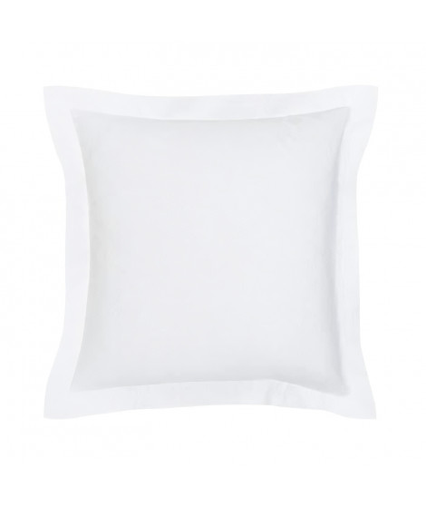 Taie d'oreiller TODAY Essential - 63 x 63+5 cm - 100% Coton uni - Craie