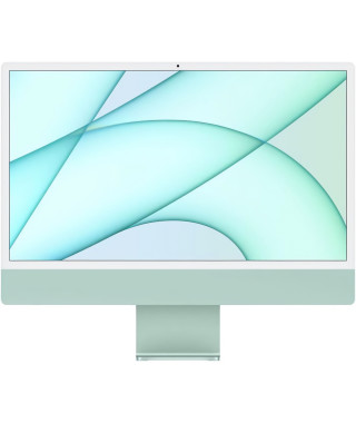Apple - 24 iMac Retina 4,5K (2021) - Puce Apple M1 - RAM 8Go - Stockage 256Go - GPU 8 coeurs - Vert