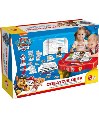 Pupitre créatif - Paw Patrol - jouer et colorier les personnages Paw Patrol - LISCIANI