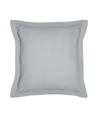 Taie d'oreiller TODAY Essential - 63 x 63+5 cm - 100% Coton uni - Acier