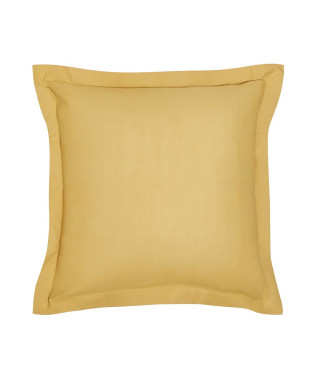 Taie d'oreiller TODAY Essential - 63 x 63+5 cm - 100% Coton uni - Ocre