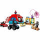 LEGO Marvel 10791 Le QG Mobile de l'Équipe Spidey, Jouet Enfants avec Figurines Black Panther