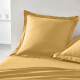 Taie d'oreiller TODAY Essential - 63 x 63+5 cm - 100% Coton uni - Ocre