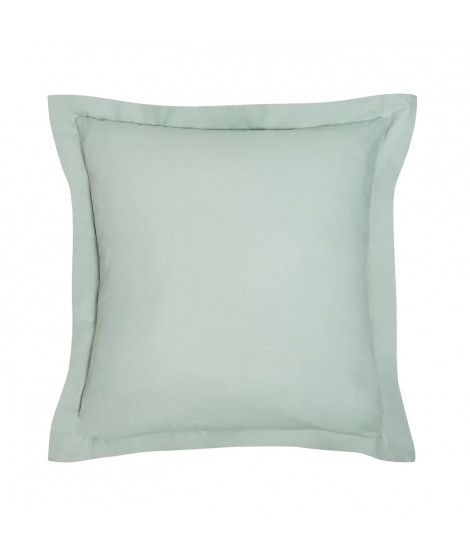 Taie d'oreiller TODAY Essential - 63 x 63+5 cm - 100% Coton uni - Celadon