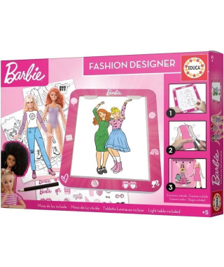 TABLEAU DESIGN BARBIE - EDUCA - Loisir créatifs - 19825