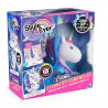 Figurine a décorer - Canal Toys - Licorne Cosmique DIY Lumineuse - Édition Collector - Stickers et Strass inclus