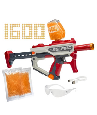 Blaster Nerf Pro Gelfire Mythic - 1600 billes hydratées, lunettes de protection et batterie rechargeable