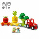 LEGO DUPLO My First 10982 Le Tracteur des Fruits et Légumes, Jouet a Empiler et a Trier