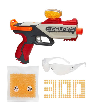 Blaster a ressort Nerf Pro Gelfire Legion - NERF - 300 billes hydratées et lunettes de protection