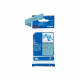 Ruban BROTHER - TZERL54 - 24mm or sur bleu clair - Qt 1