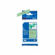 Ruban BROTHER - TZERM54 - 24mm or sur vert menthe - Qt 1