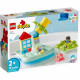 LEGO DUPLO 10989 Le Parc Aquatique, Jouet pour Enfants Des 2 Ans, Jeu d'Eau pour Baignoire