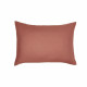 Taie d'oreiller TODAY Essential - 50 x 70+5 cm - 100% Coton uni - Terracotta