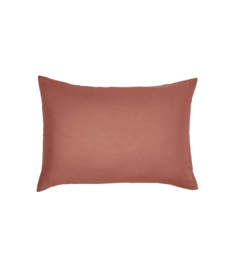 Taie d'oreiller TODAY Essential - 50 x 70+5 cm - 100% Coton uni - Terracotta