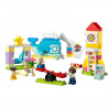 LEGO DUPLO 10991 L'Aire de Jeux des Enfants, Jouet pour Apprendre les Lettres, Chiffres et Couleurs