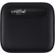 SSD Externe - CRUCIAL - X6 Portable SSD - 4To - USB-C (CT4000X6SSD9)