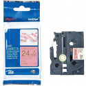 Ruban BROTHER - TZERE54 - 24mm or sur rose - Qt 1