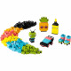 LEGO Classic 11027 L'Amusement Créatif Fluo, Jouet Briques, avec Voiture et Alien