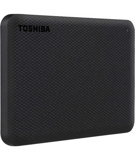 Disque dur externe - TOSHIBA - Canvio Advance - 1 To - Noir