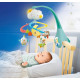 Clementoni - Mobile  Sweet Dream Cot - Musique, rotation et peluches douces