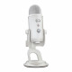 Microphone USB - Blue Yeti Premium - Pour Enregistrement, Streaming, Gaming, Podcast sur PC ou Mac - Blanc White Mist