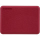 Disque dur externe - TOSHIBA - Canvio Advance - 1 To - Rouge