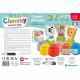 Clementoni - Cubes & Animaux Soft Clemmy - 6 cubes + 3 personnages + Livre
