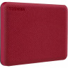 Disque dur externe - TOSHIBA - Canvio Advance - 2 To - Rouge