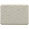 Disque dur externe - TOSHIBA - CANVIO ADVANCE - 2 To - Blanc - Logiciels de sécurité et sauvegarde inclus