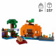 LEGO Minecraft 21248 La Ferme Citrouille, Jouet de Maison avec Figurines Steve et Sorciere