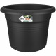 Pot De Fleurs Rond GREEN BASICS - Plastique  - Ø40 - Noir