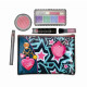 Clementoni Crazy Chic - Pochette de Maquillage lavable en tissu - Contient 5 produits de maquillage