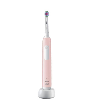 Brosse a dents électrique ORAL-B Pro 1 - rose - sans fil - 1 brossette incluse