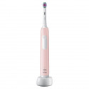 Brosse a dents électrique ORAL-B Pro 1 - rose - sans fil - 1 brossette incluse